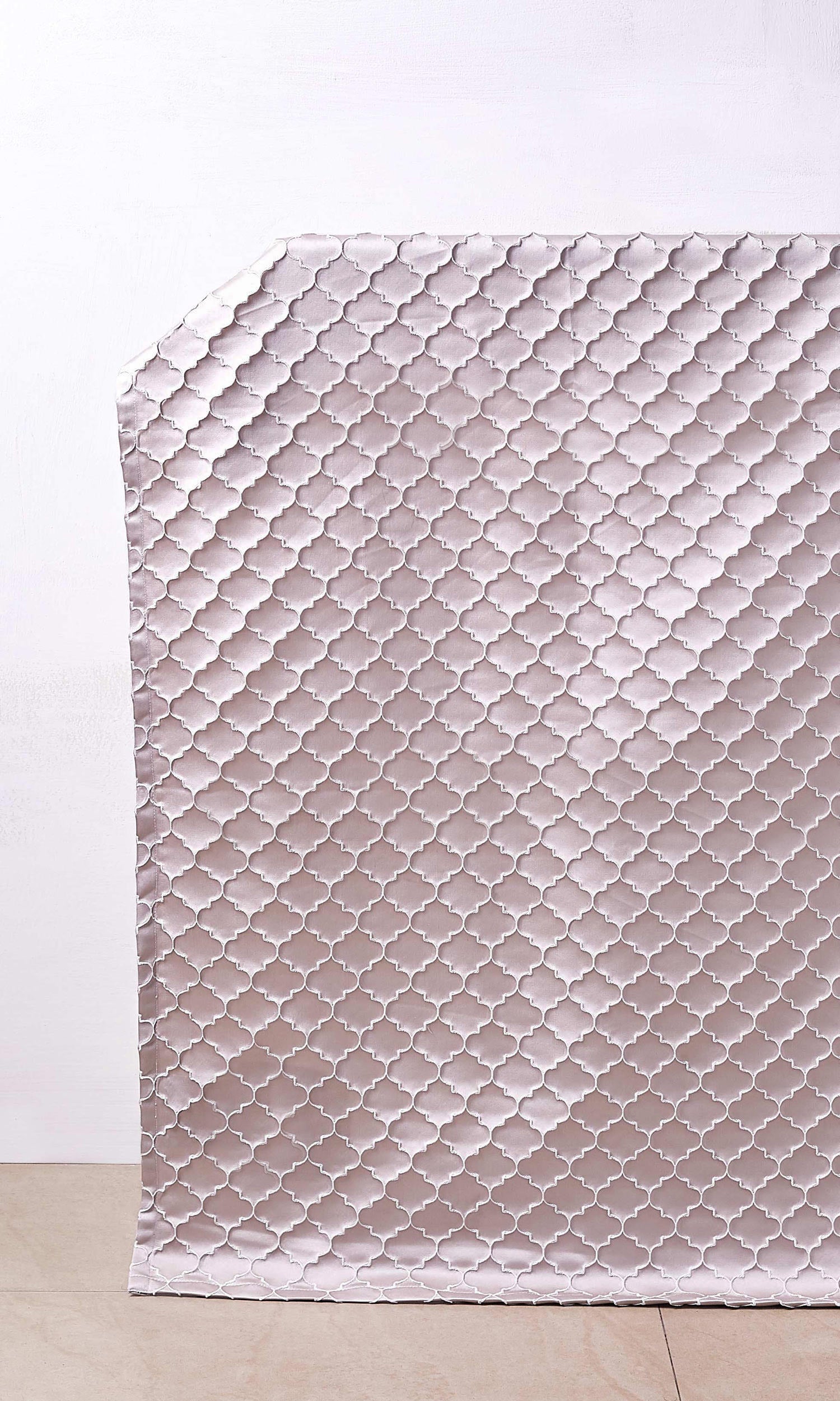 Silk Blend Window Treatments Fabric By the Yard (Pastel Pink)