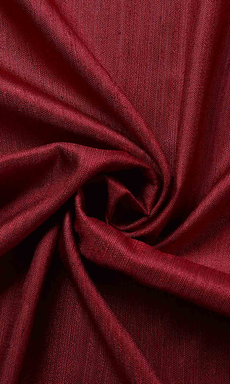 Faux Silk Home Décor Fabric Sample (Red)