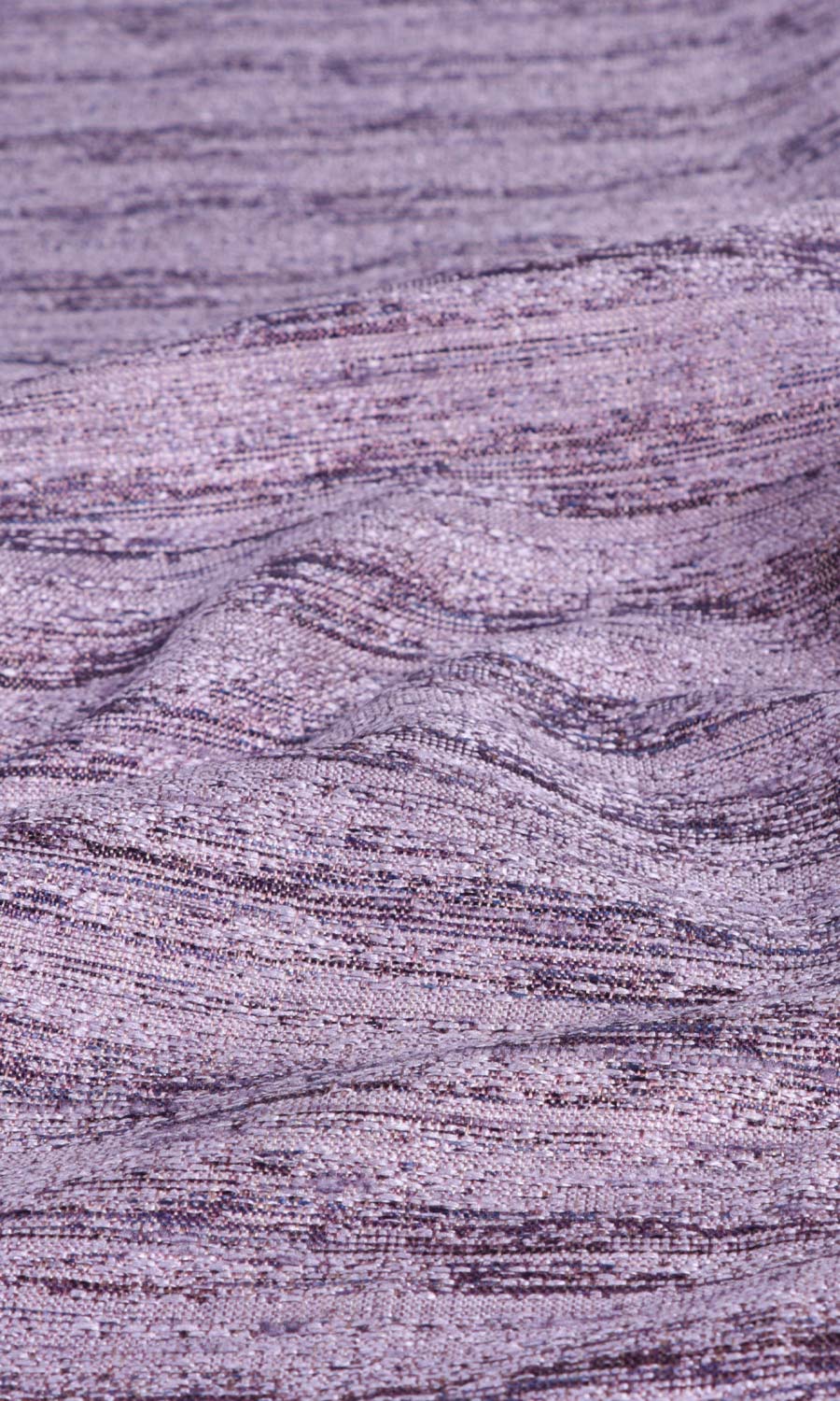 Faux Silk Textured Fabric Material By the Yard (Purple)