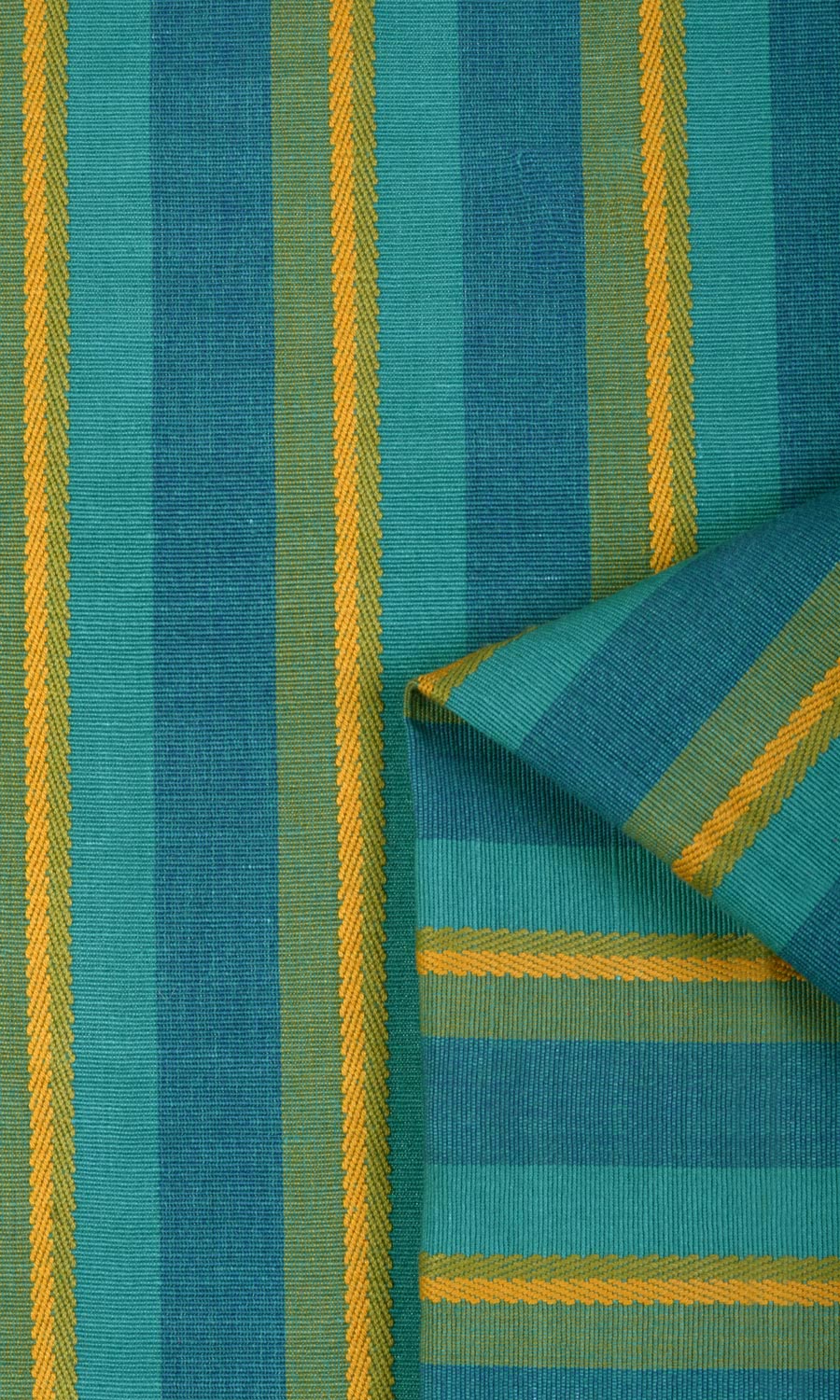 Cotton Window Treatments Fabric Sample (Blue)