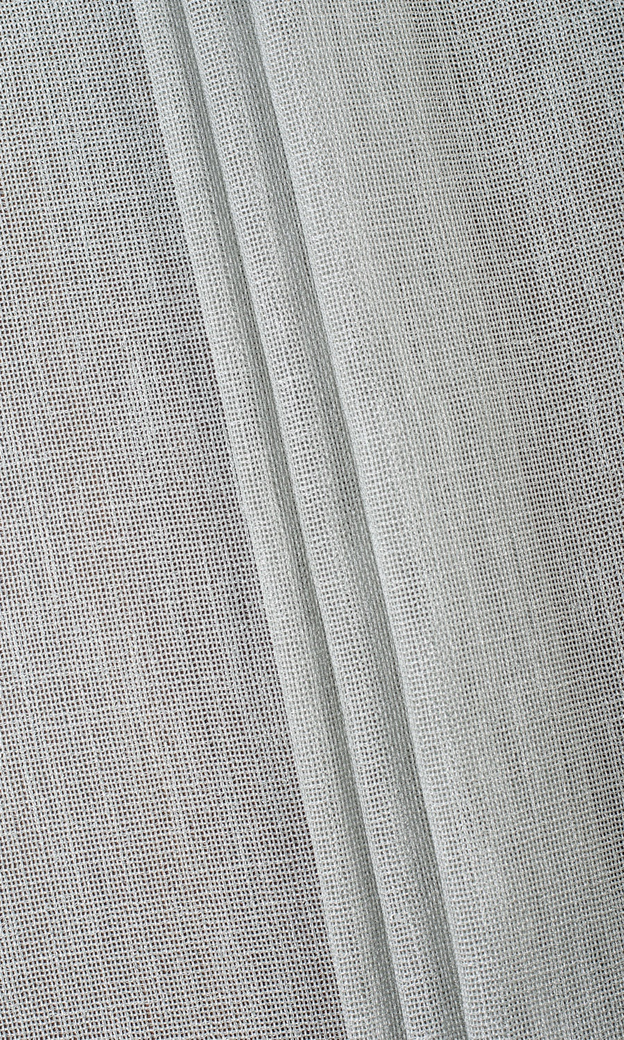 Textured Sheer Home Textile Fabric Material By the Yard (Pewter Gray)