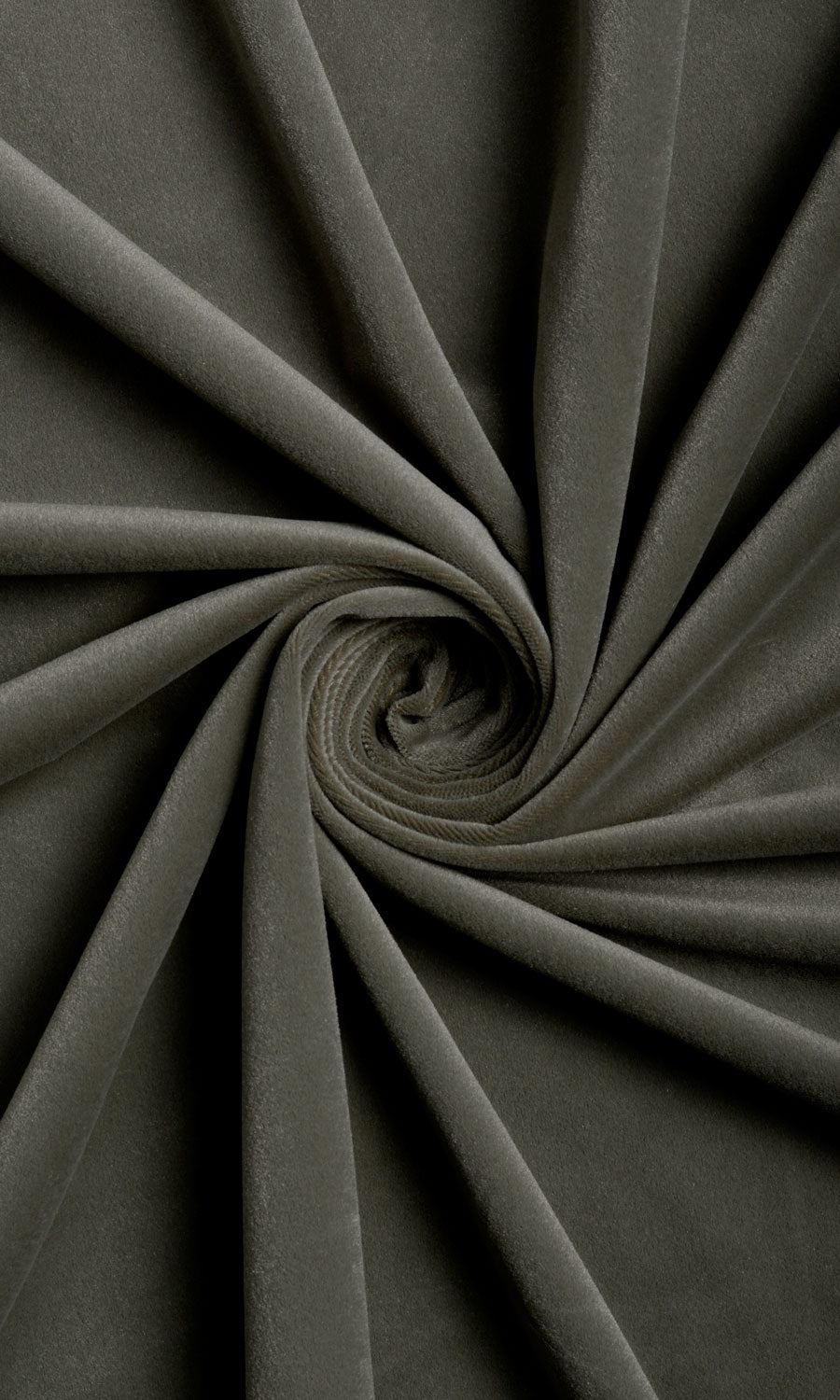 Velvet Home Décor Fabric By the Yard (Charcoal Grey)