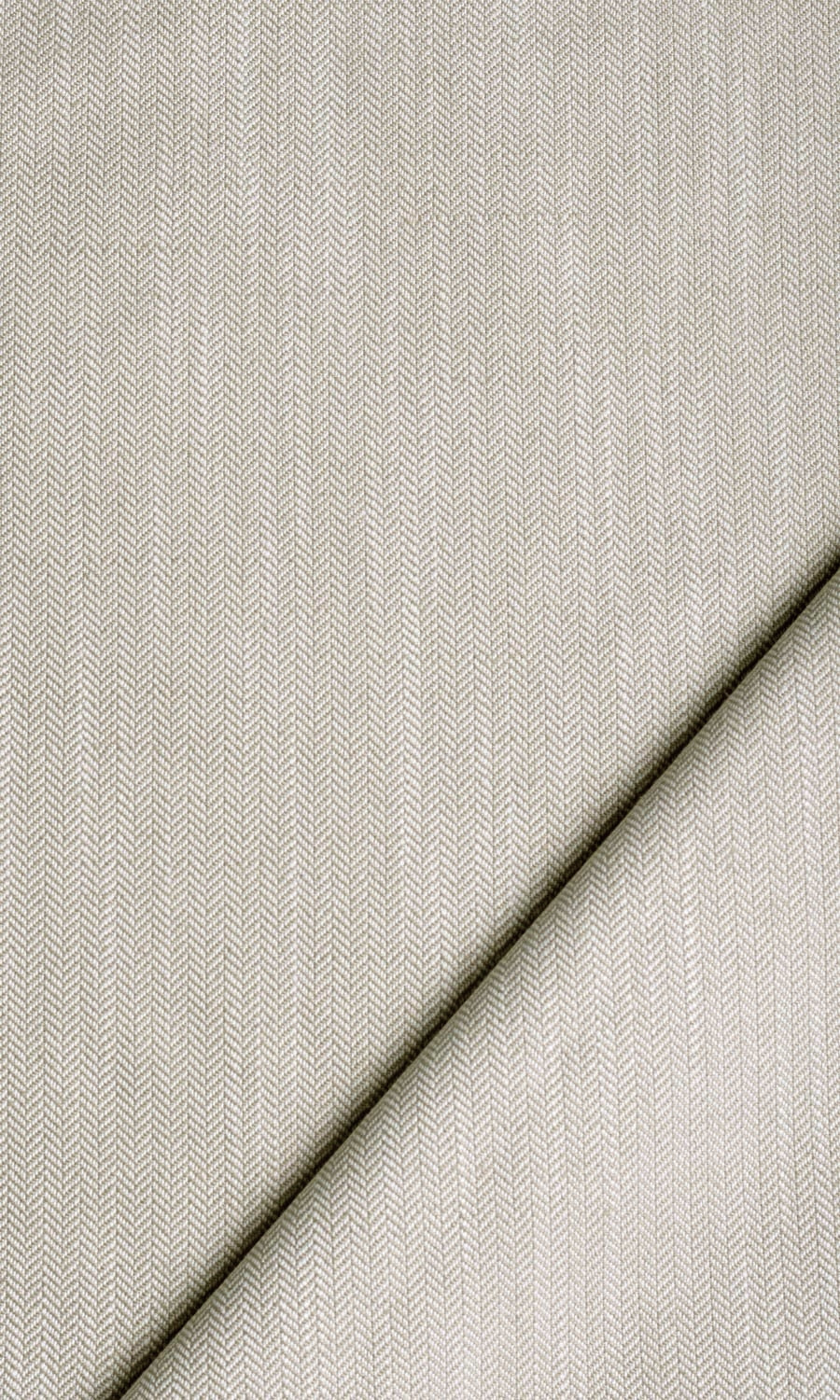 Herringbone Textured Fabric Material By the Yard (Soft Gray)