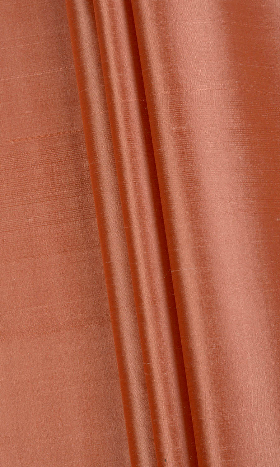 Shantung Silk Fabric Sample for Curtains & Drapes (Orange)