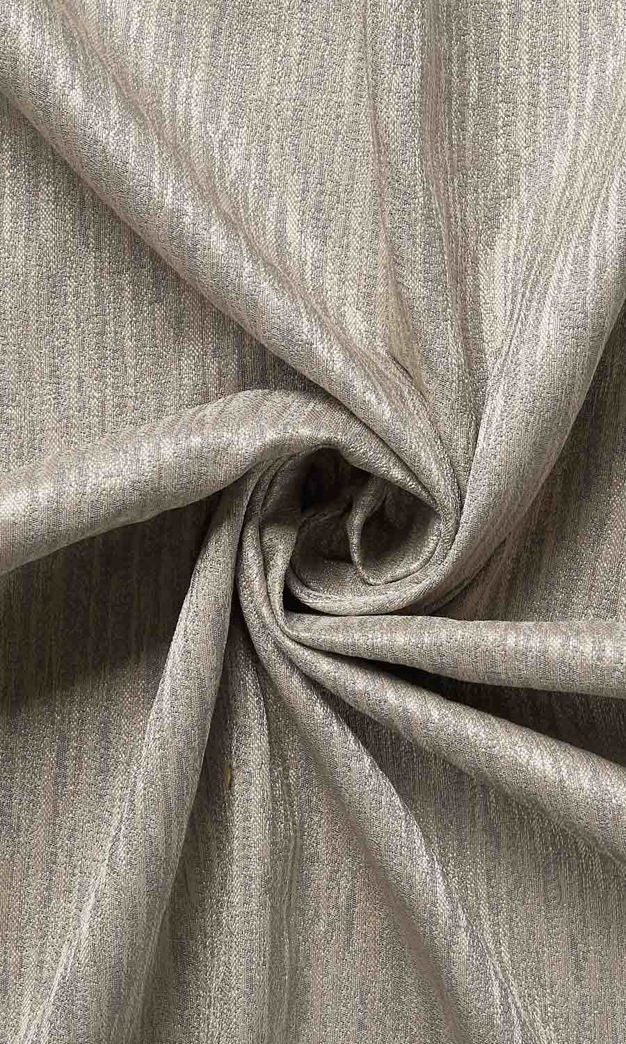 Textured Home Décor Fabric By the Yard (Grey-Brown)