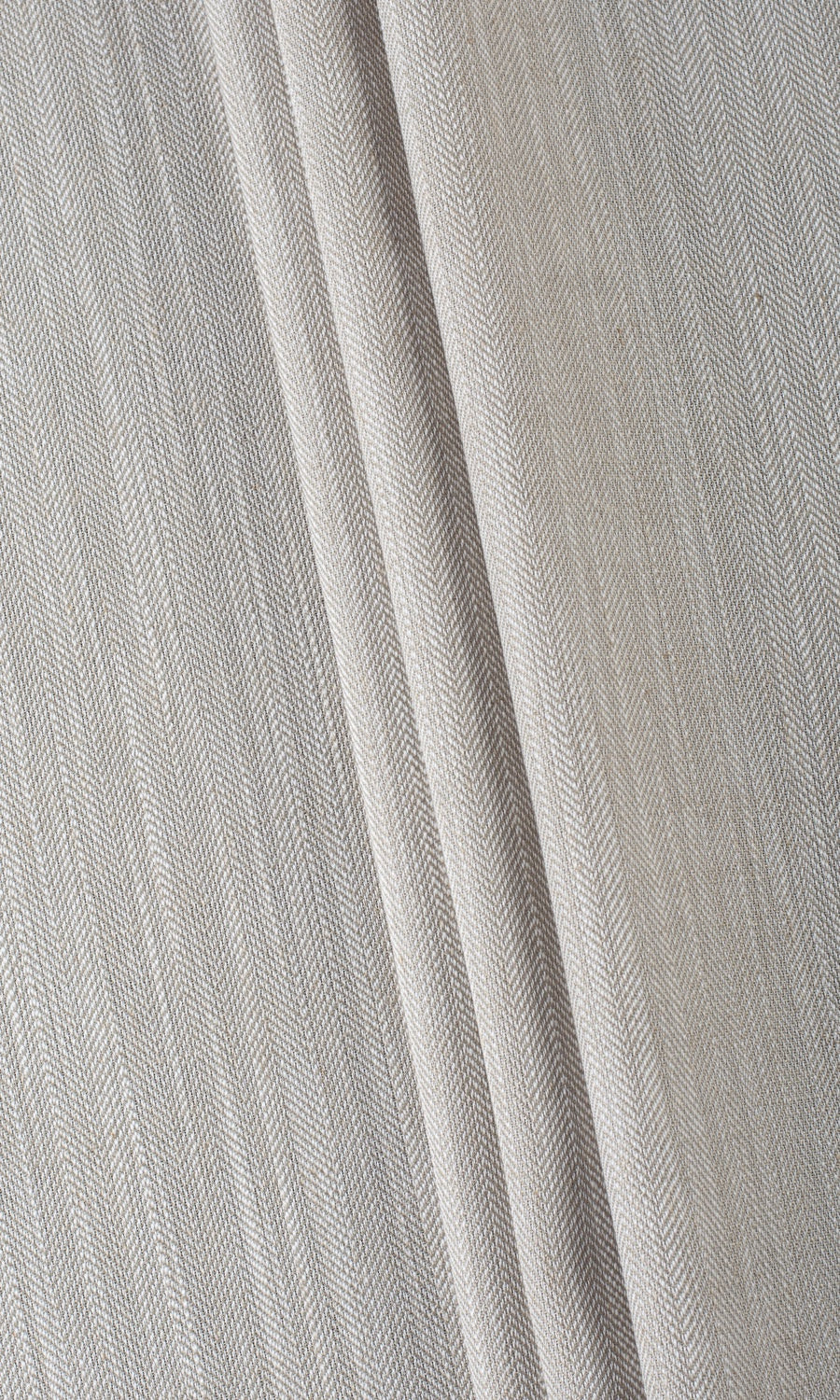 Textured Linen Blend Fabric Material By the Yard (Warm Gray-Brown)