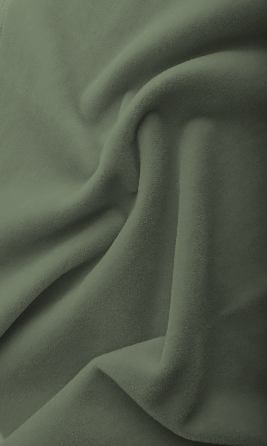 Velvet Home Textile Fabric Material By the Yard (Green)