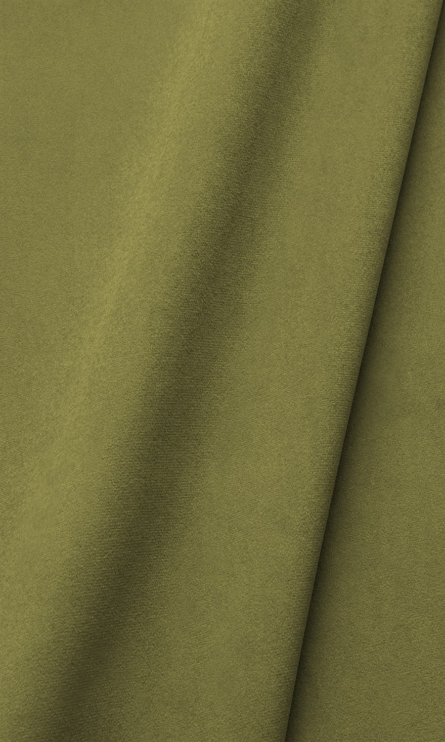 Velvet Window Treatments Fabric Sample (Green)