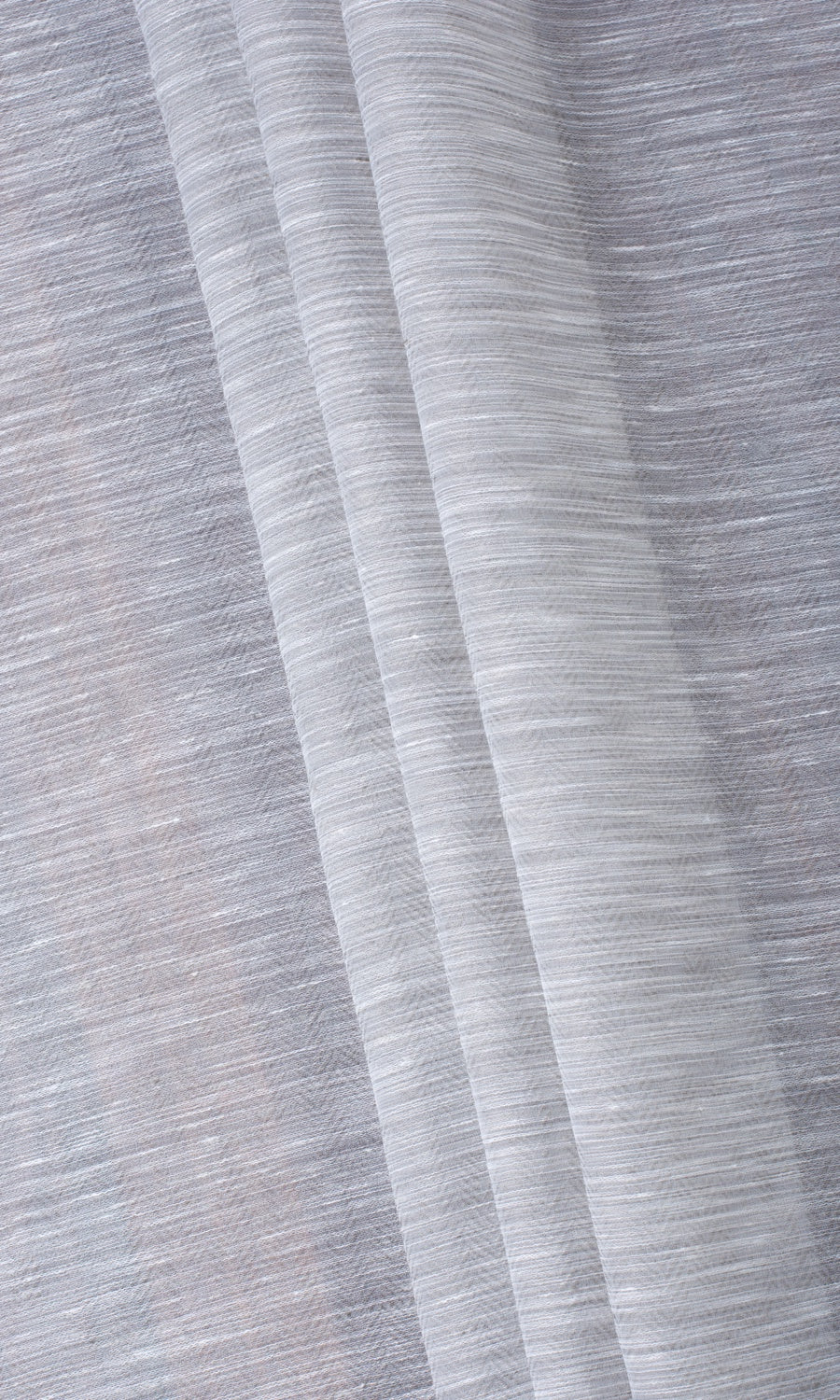 Textured Sheer Home Textile Fabric Material By the Yard (Heather Gray)