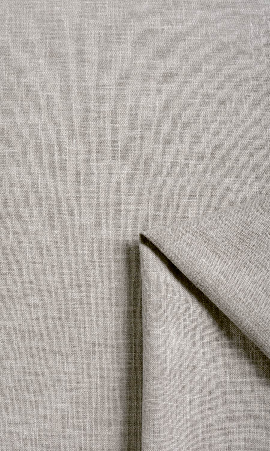 Poly-Cotton Blend Fabric Material By the Yard (Warm Grey)