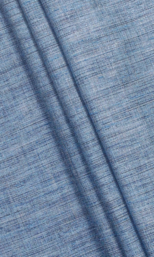 Textured Home Décor Fabric By the Yard (Denim Blue)