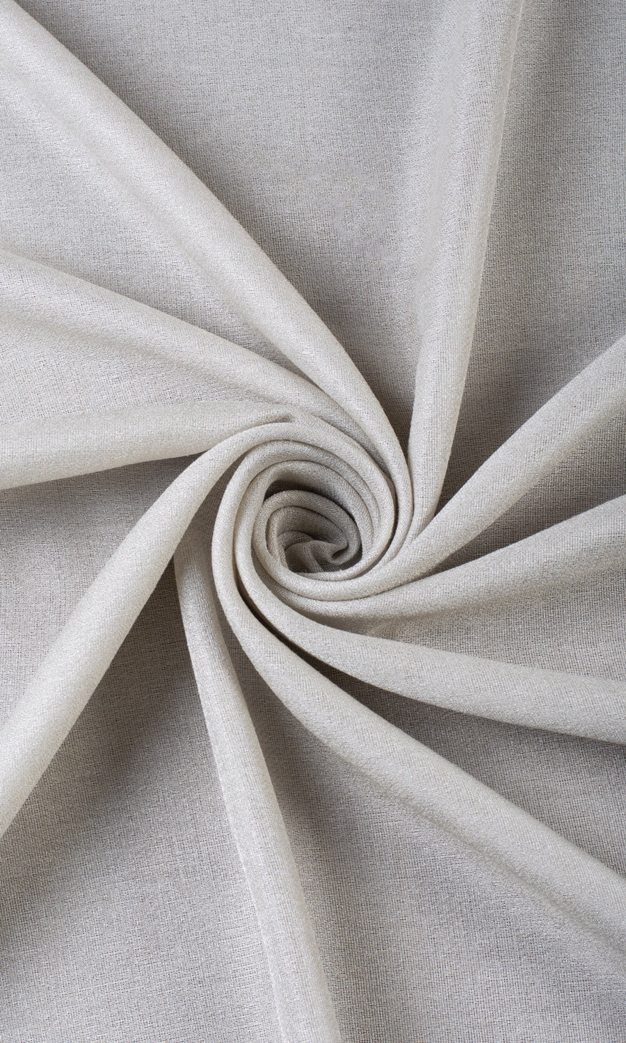 Plain Semi-Sheer Home Décor Fabric By the Yard (Silver Gray)