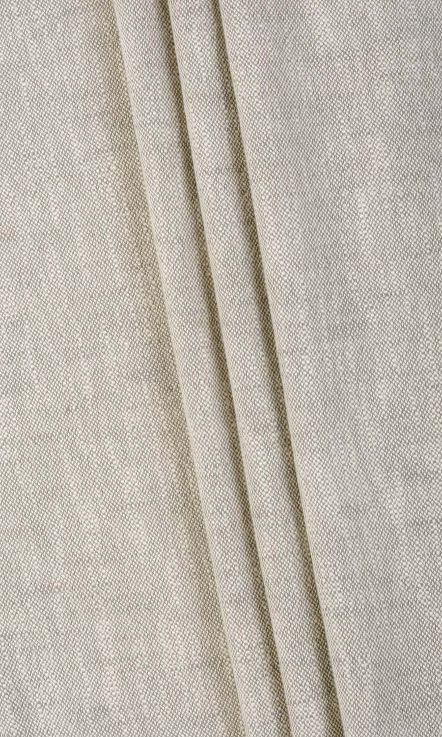 Plain Cotton Home Textile Fabric Material Sample (Grey/ Beige)