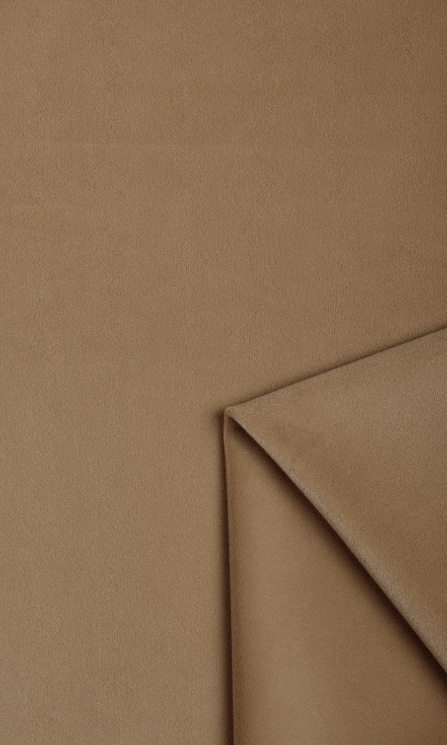 Velvet Fabric Material By the Yard (Burnt Orange/ Brown)