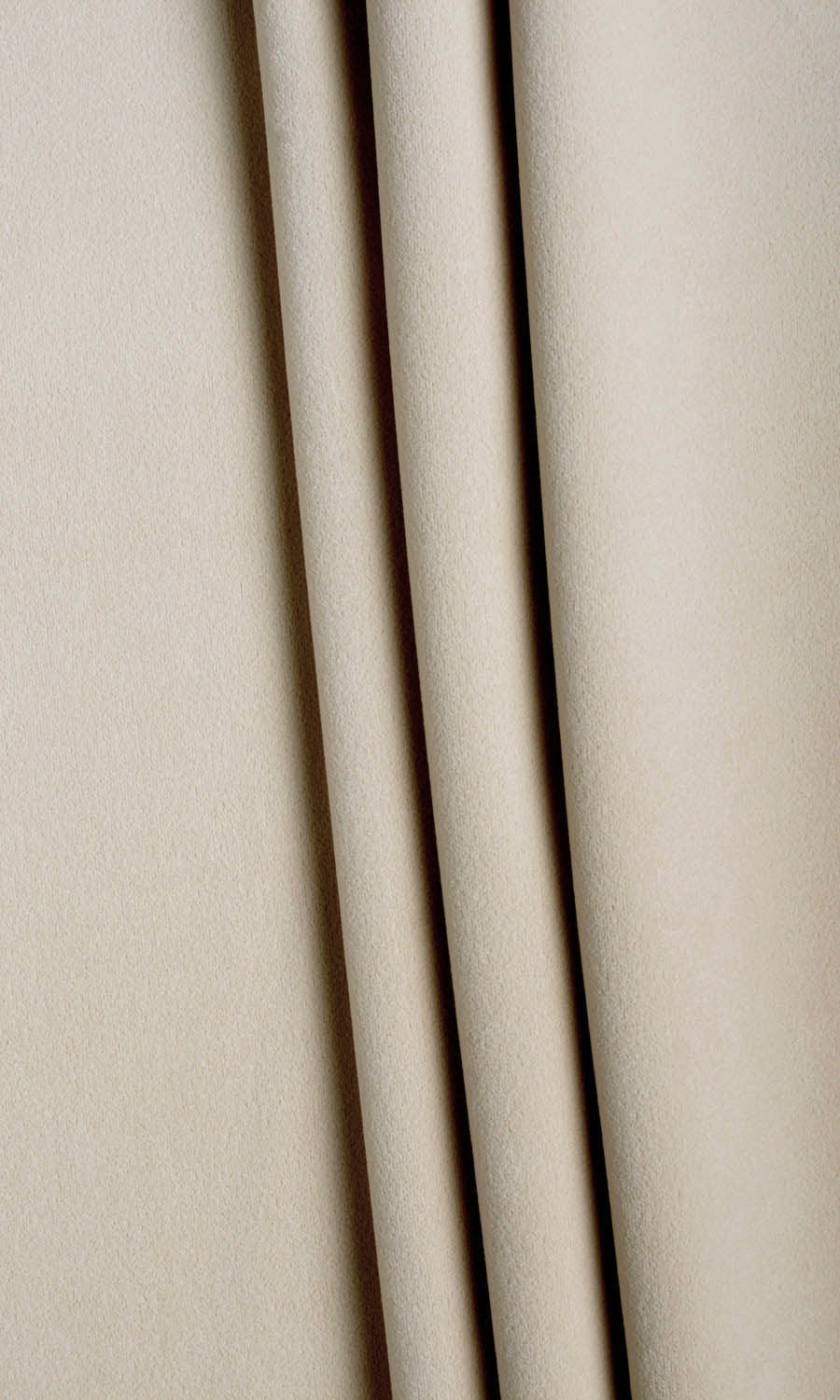 Velvet Home Décor Fabric By the Yard (Pale Beige)