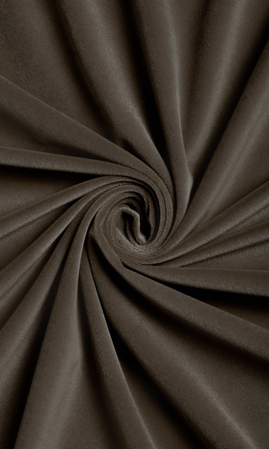 Velvet Fabric Material By the Yard (Coffee Brown)