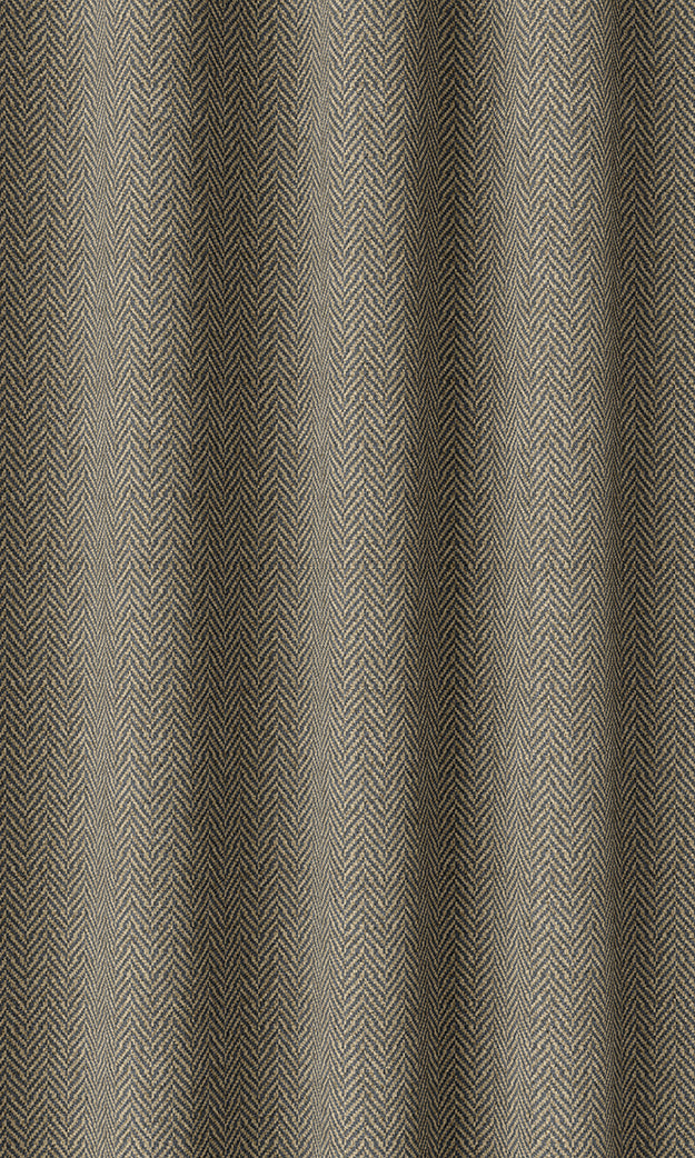 Herringbone Textured Home Décor Fabric By the Yard (Warm Grey/ Brown)