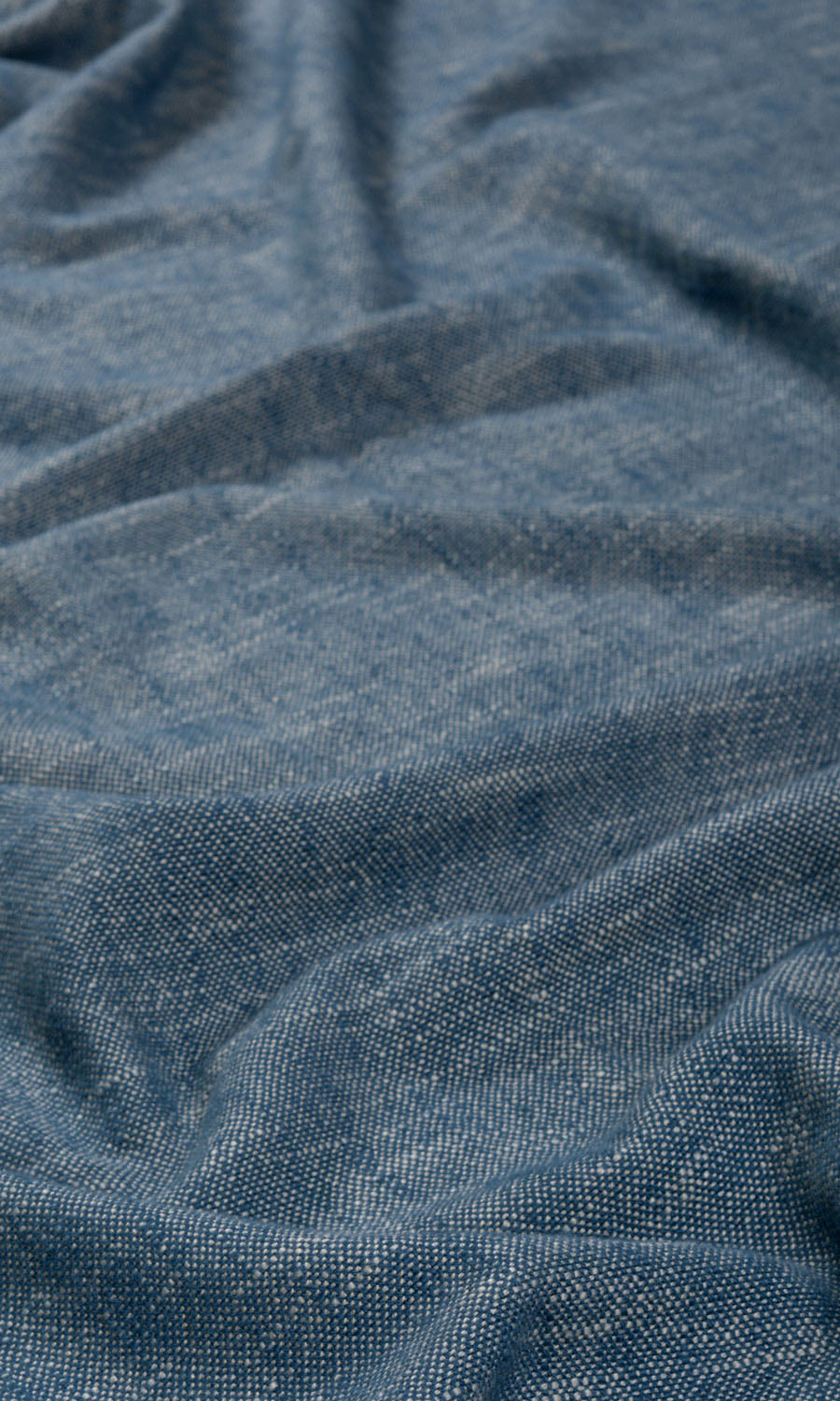 Plain Cotton Fabric Sample for Curtains & Drapes (Navy Blue)