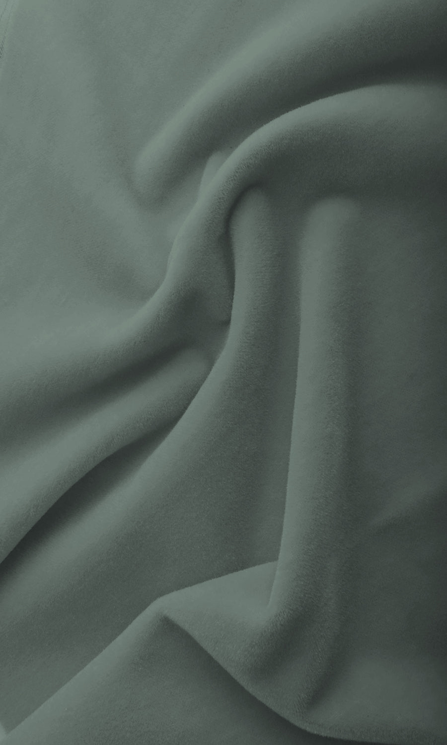 Velvet Home Textile Fabric Material By the Yard (Stone Blue)