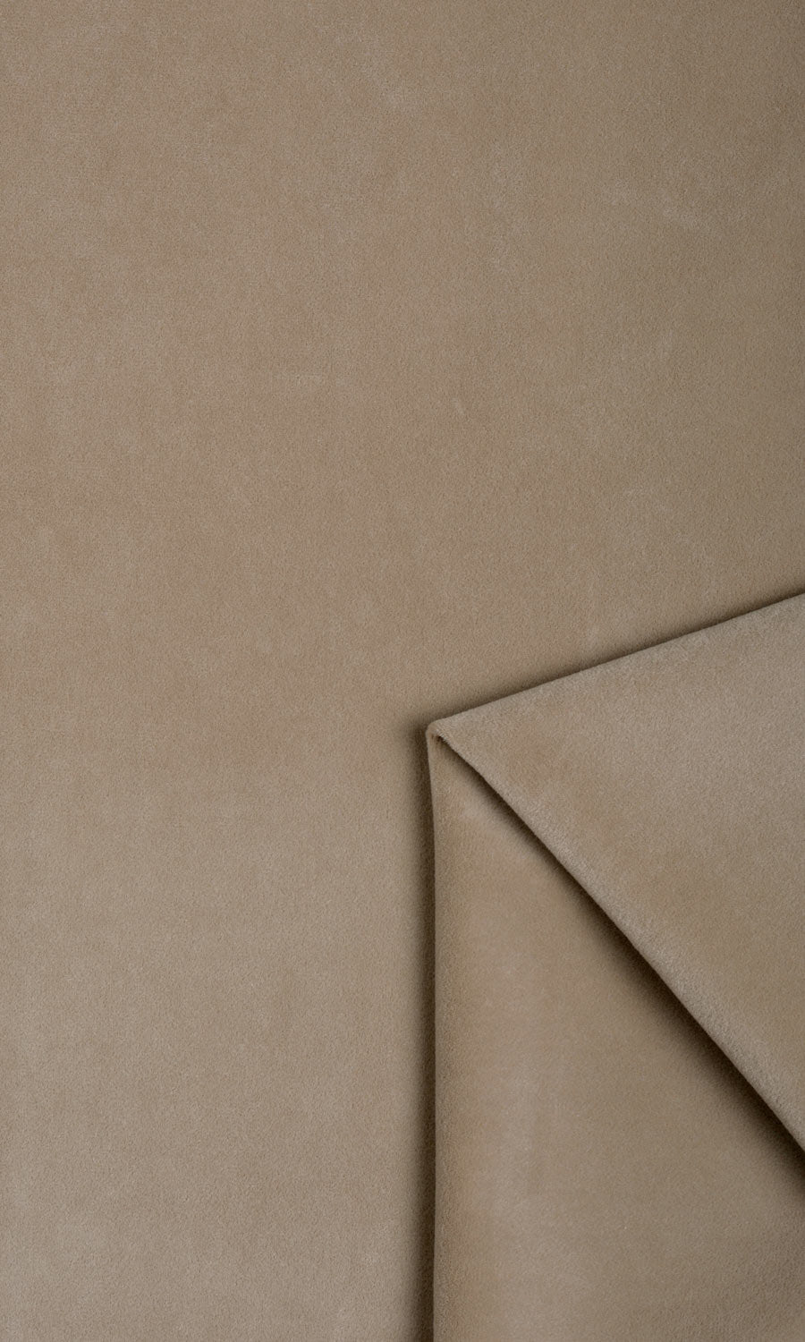 Velvet Window Treatments Fabric Sample (Deep Taupe)