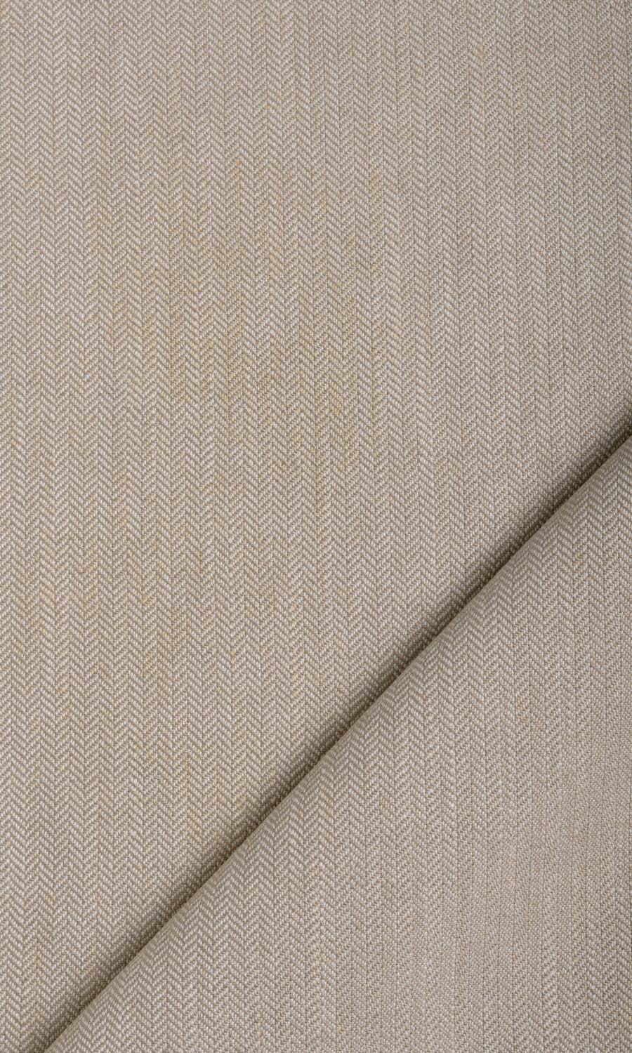 Herringbone Textured Fabric Sample for Curtains & Drapes (Pale Brown)