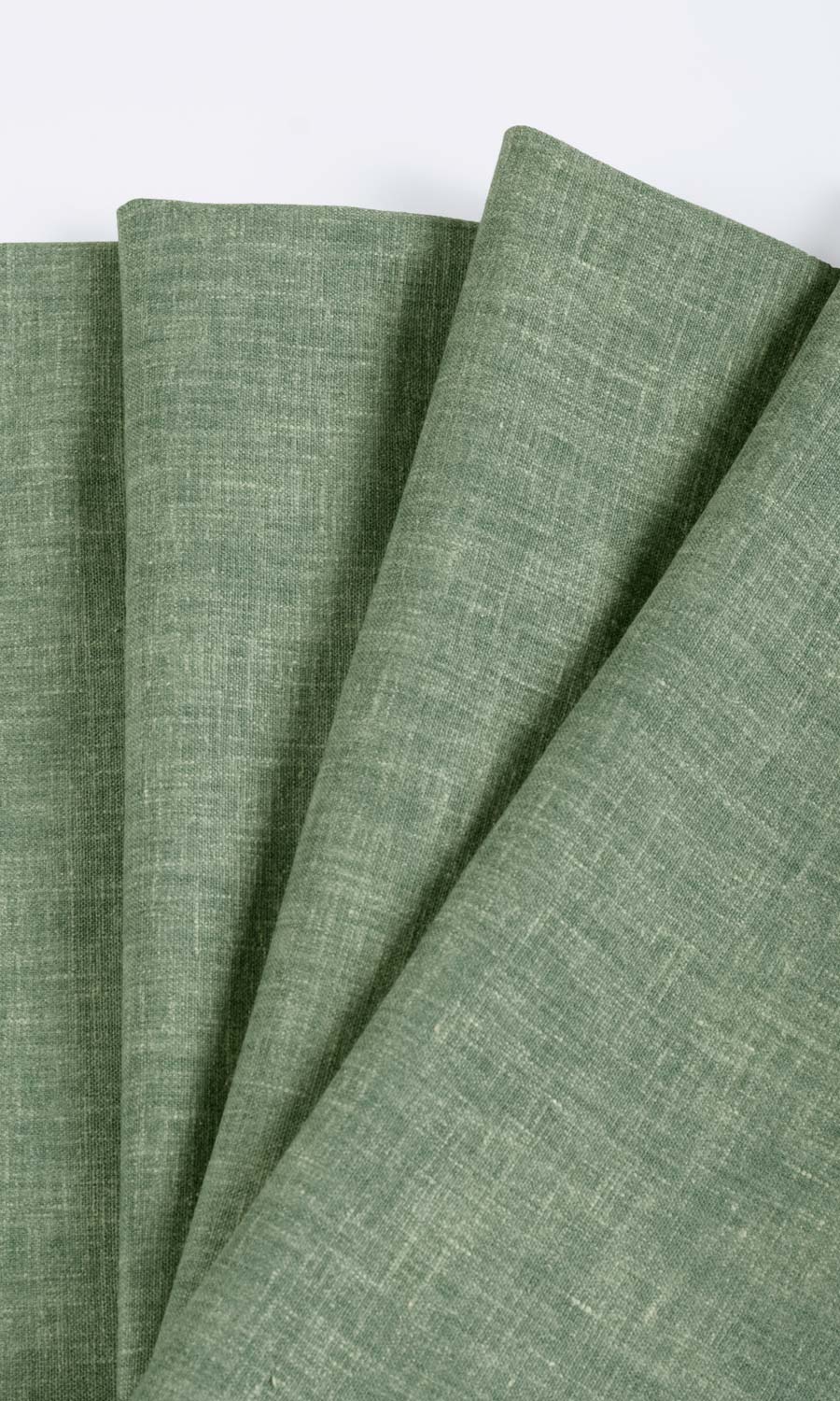 Poly-Cotton Blend Window Treatments Fabric By the Yard (Jade)