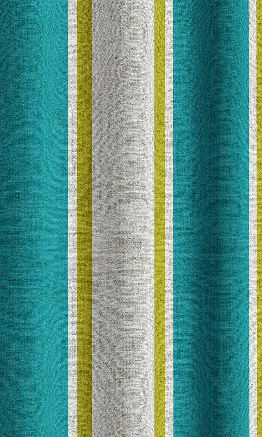 Striped Print Home Décor Fabric By the Yard (Pacific Blue)