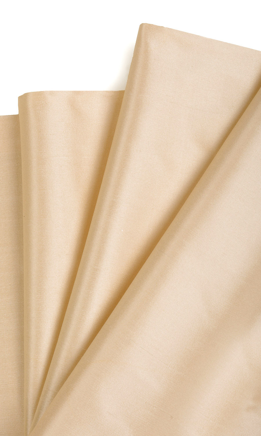 Shantung Silk Home Textile Fabric Material By the Yard (Warm Ivory)