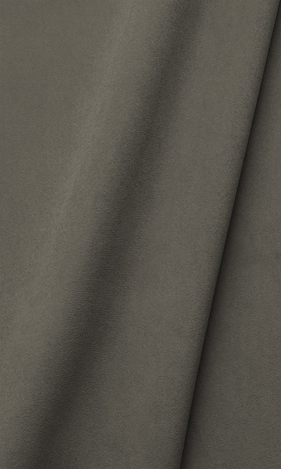 Velvet Window Treatments Fabric Sample (Grey)