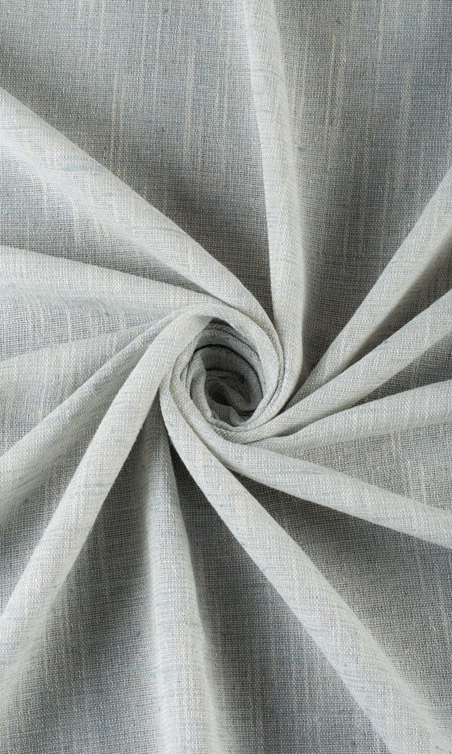 Semi-Sheer Linen Texture Home Textile Fabric Material By the Yard (Aqua Blue)