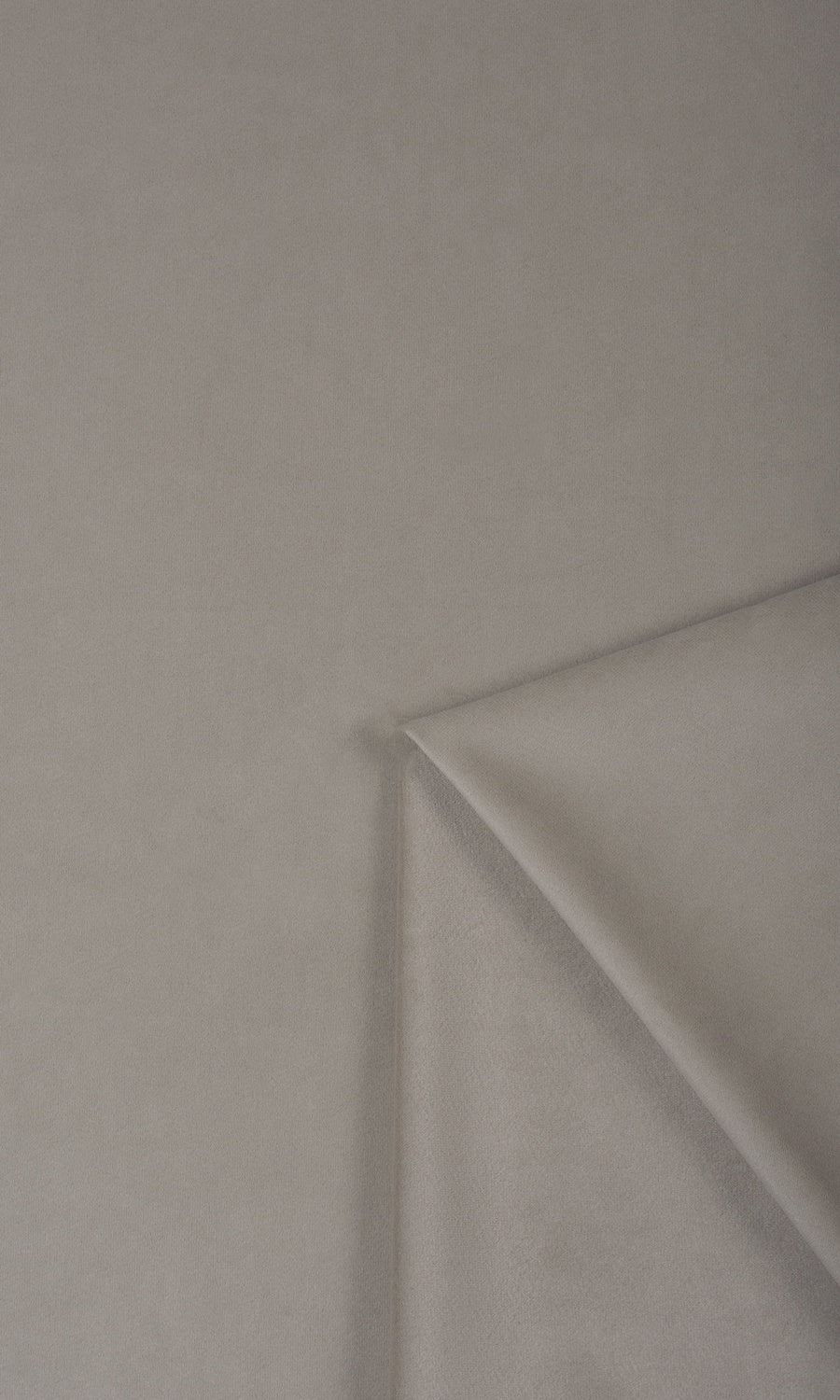 Velvet Window Treatments Fabric By the Yard (Greige)