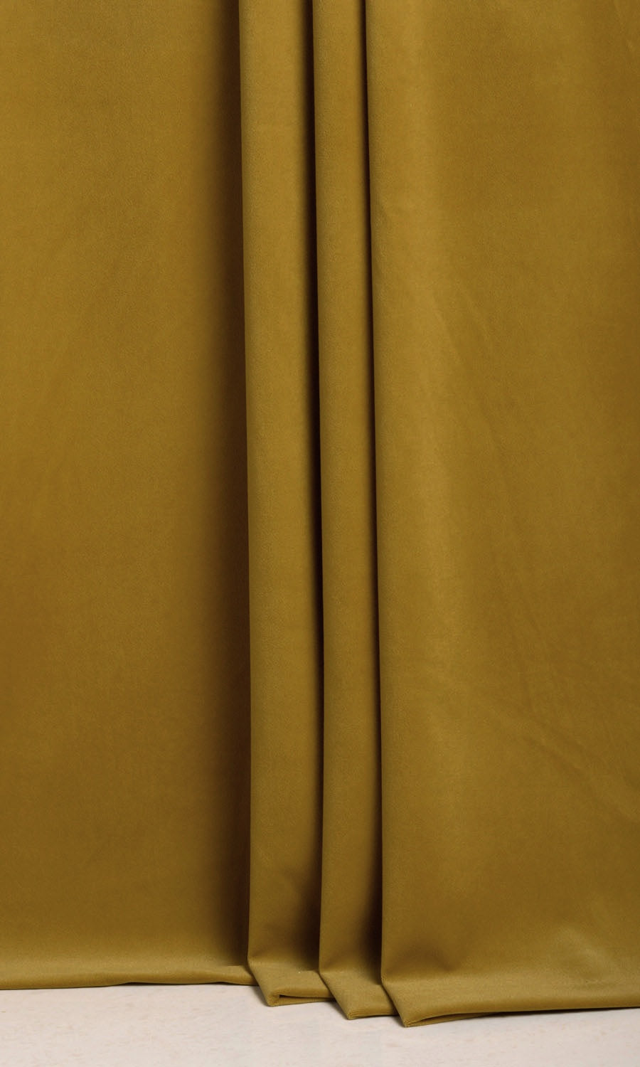 Velvet Fabric Material By the Yard (Golden Yellow)