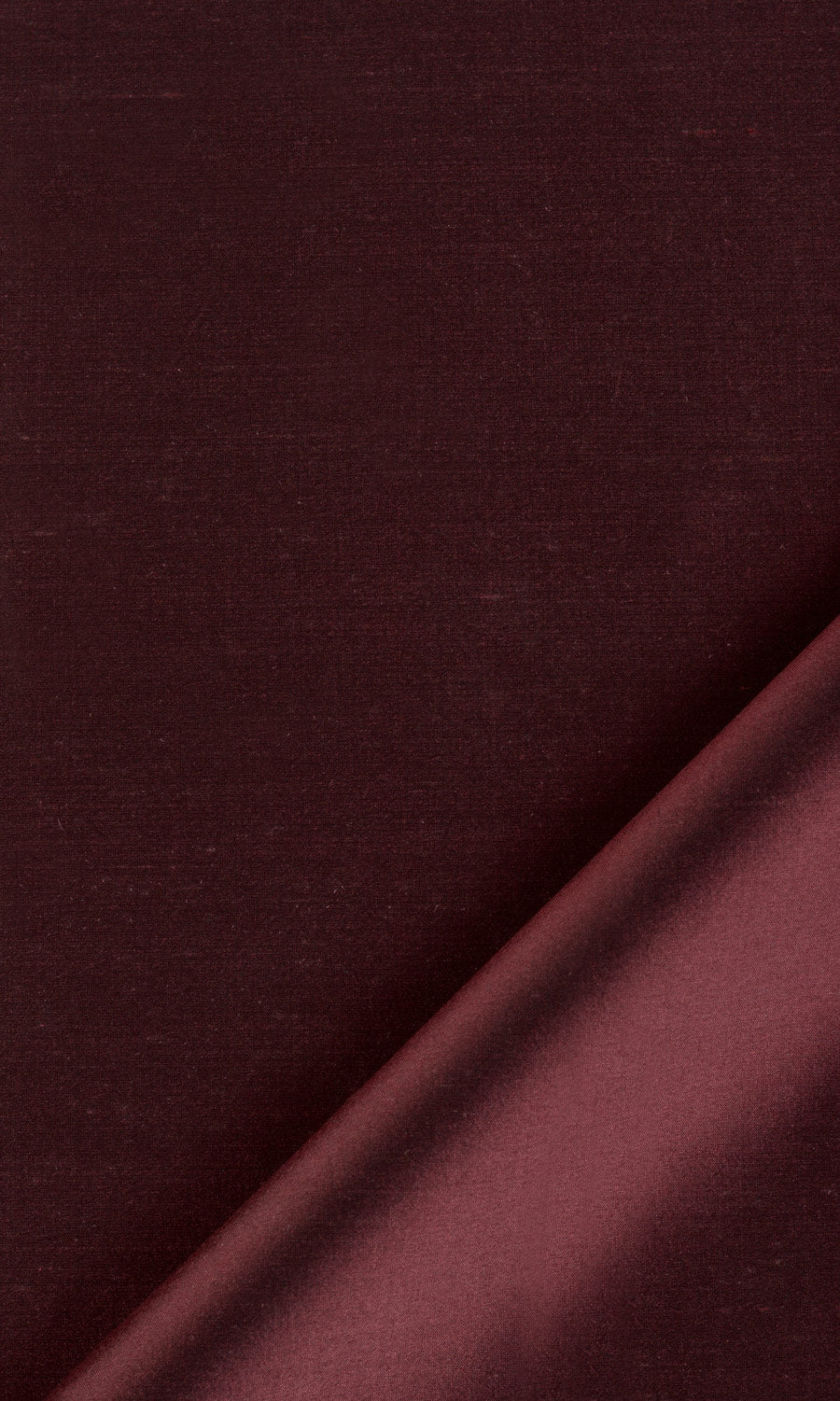 Shantung Silk Fabric Material By the Yard (Wine Red/ Maroon)