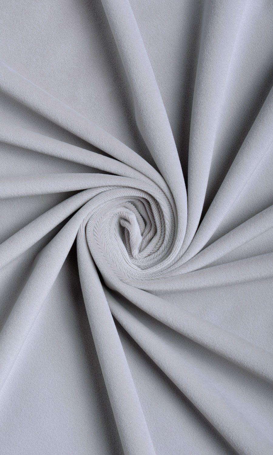 Velvet Home Décor Fabric By the Yard (Steel Grey/ Blue)