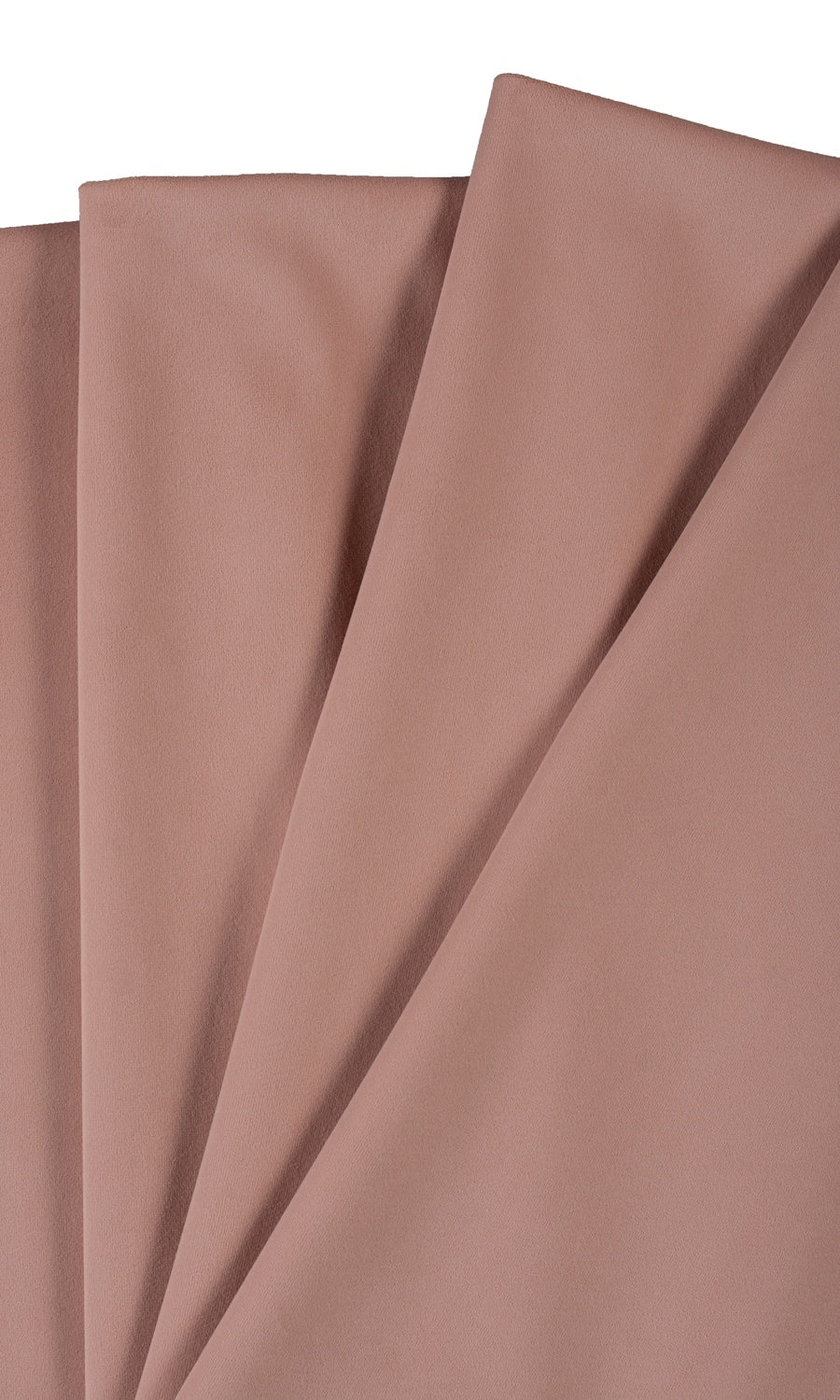 Velvet Fabric Material By the Yard (Coral Pink)
