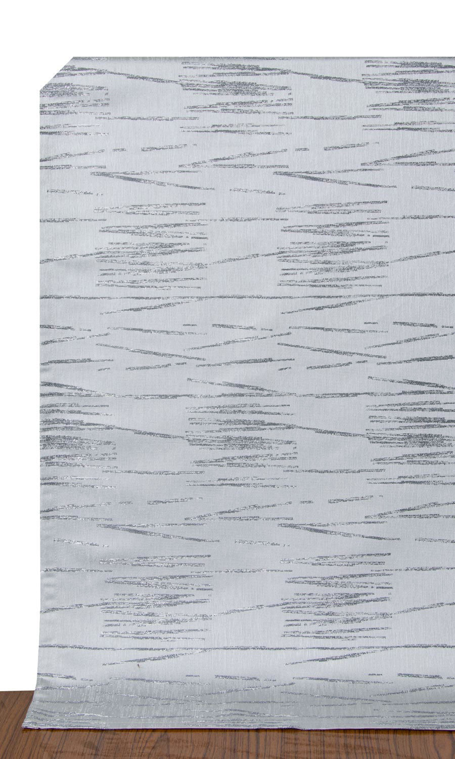 Abstract Patterned Window Treatments Fabric By the Yard (Steel Grey)