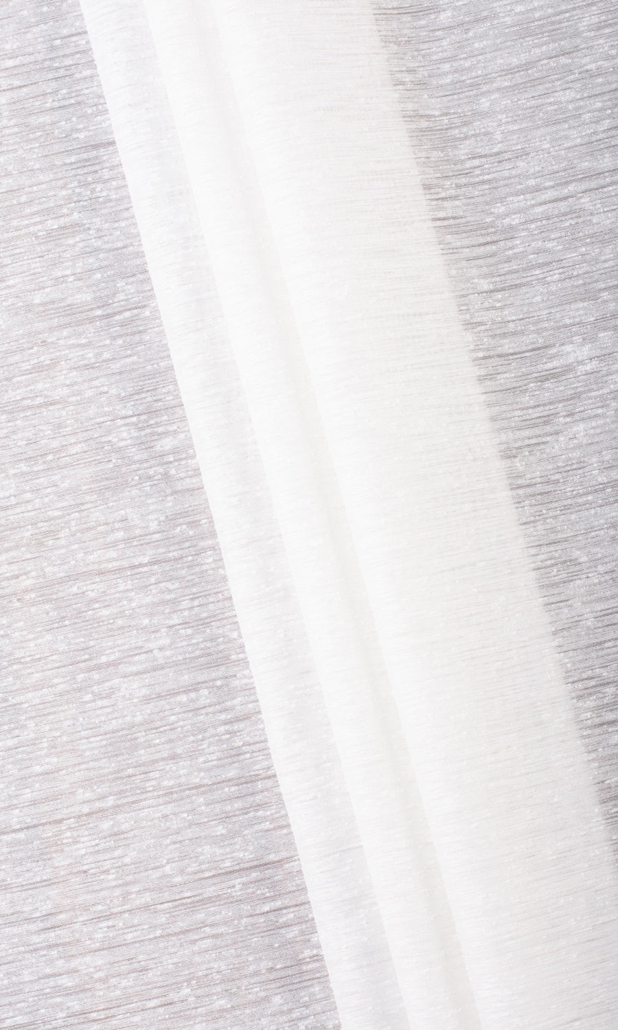 Textured Semi-Sheer Fabric Material By the Yard (White)