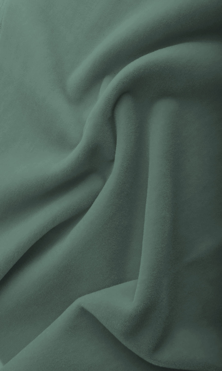 Velvet Home Textile Fabric Material Sample (Turkish Blue/ Green)