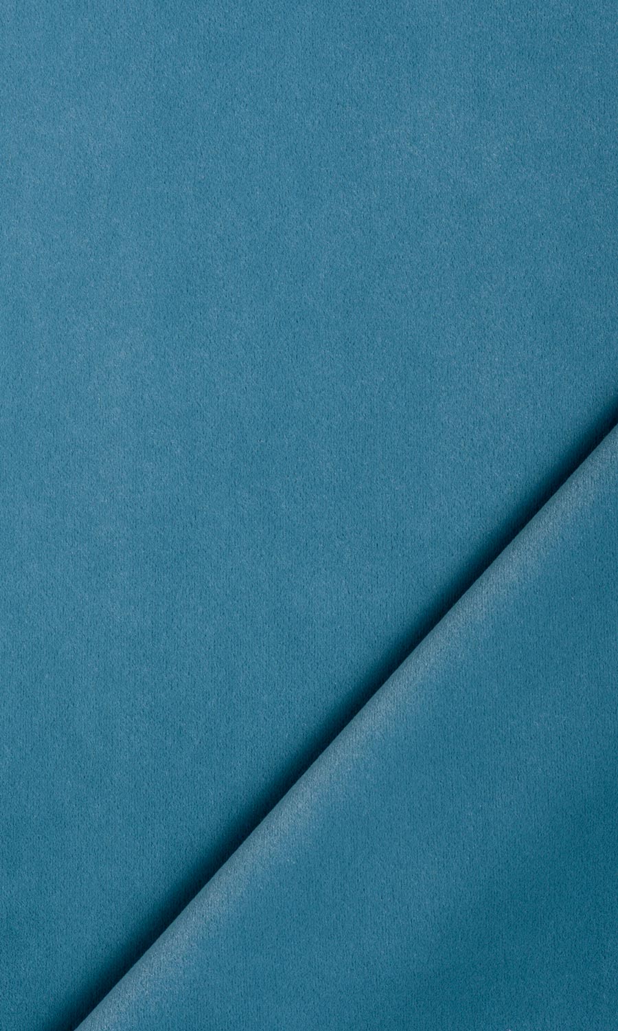 Velvet Home Textile Fabric Material By the Yard (Teal Blue)