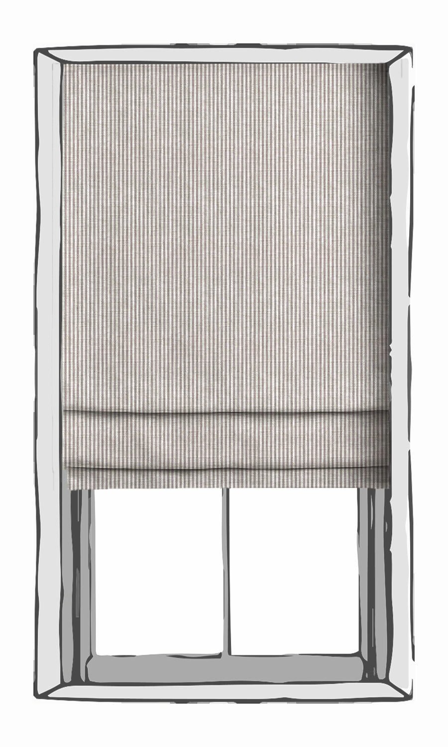 Modern Geometric Patterned Window Treatments Fabric By the Yard (Mauve)
