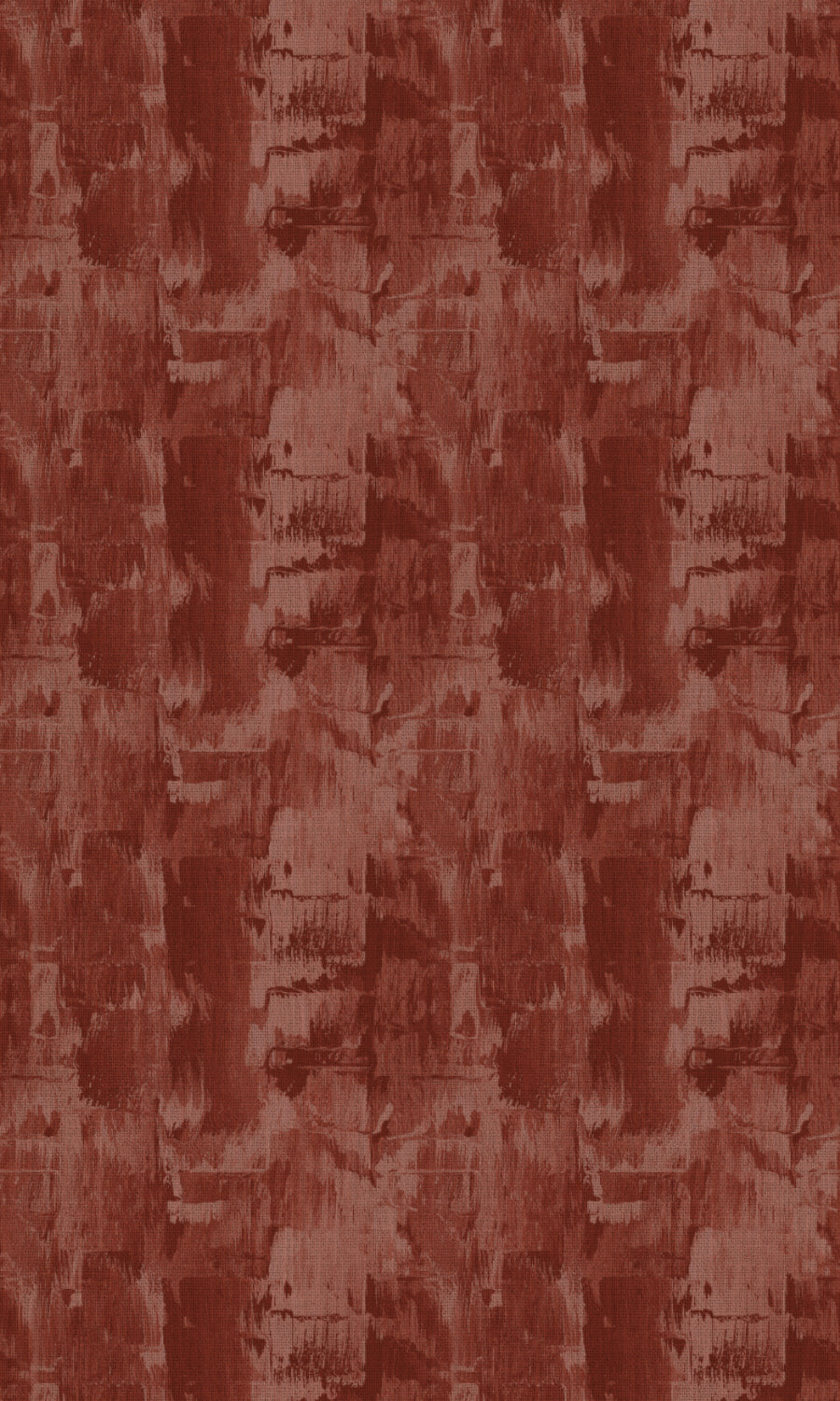 Watercolor Effect Striped Fabric Material By the Metre (Red)