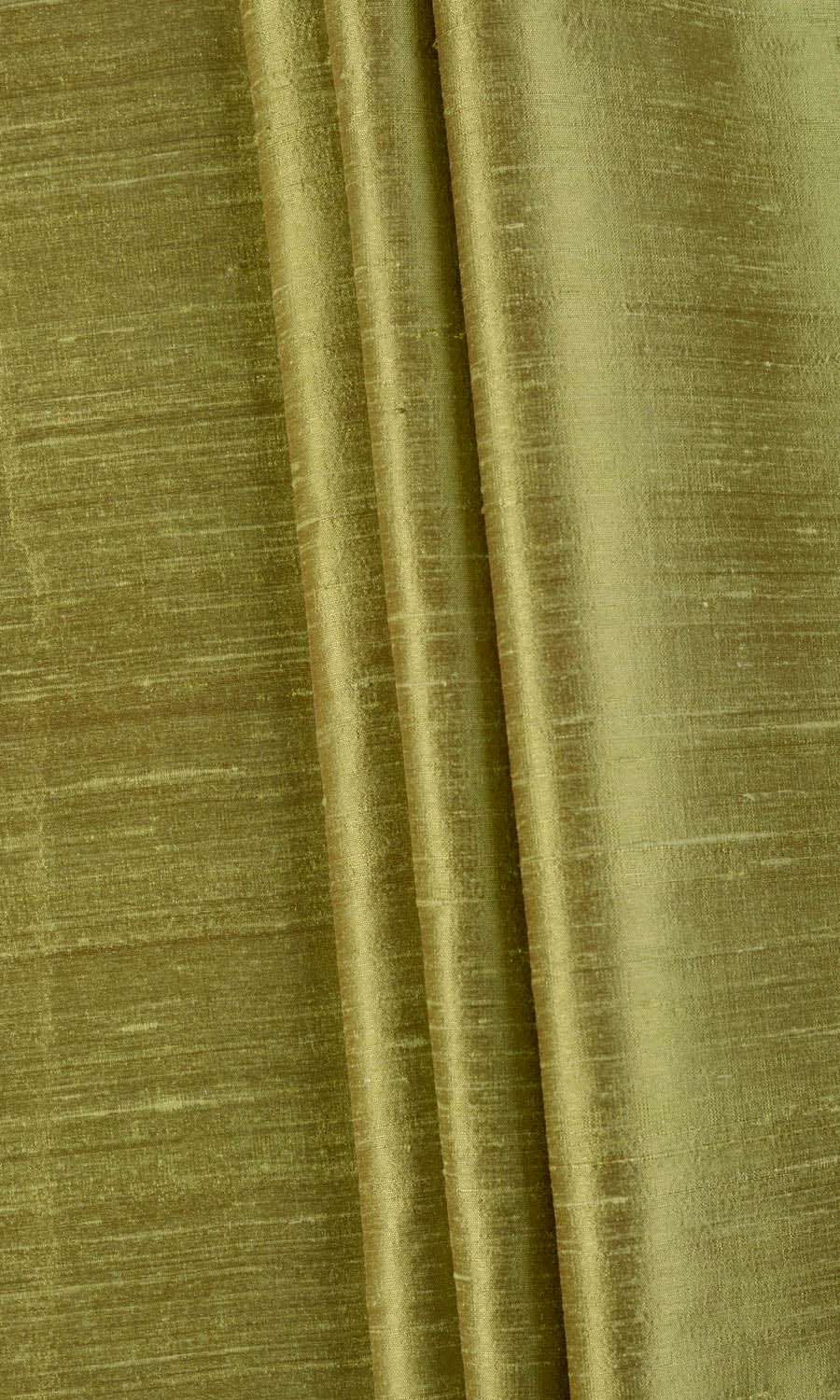 Pure Silk Fabric Material By the Yard (Olive Green)