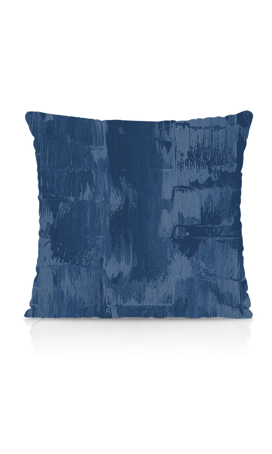 Modern Striped Home Textile Fabric Material Sample (Cobalt/ Denim Blue)