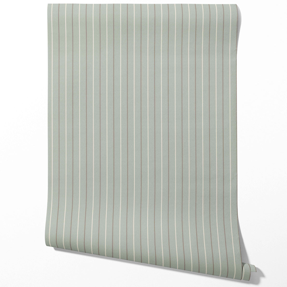 Neutral Geometric Striped Kitchen Wallpaper (Green-Gray)