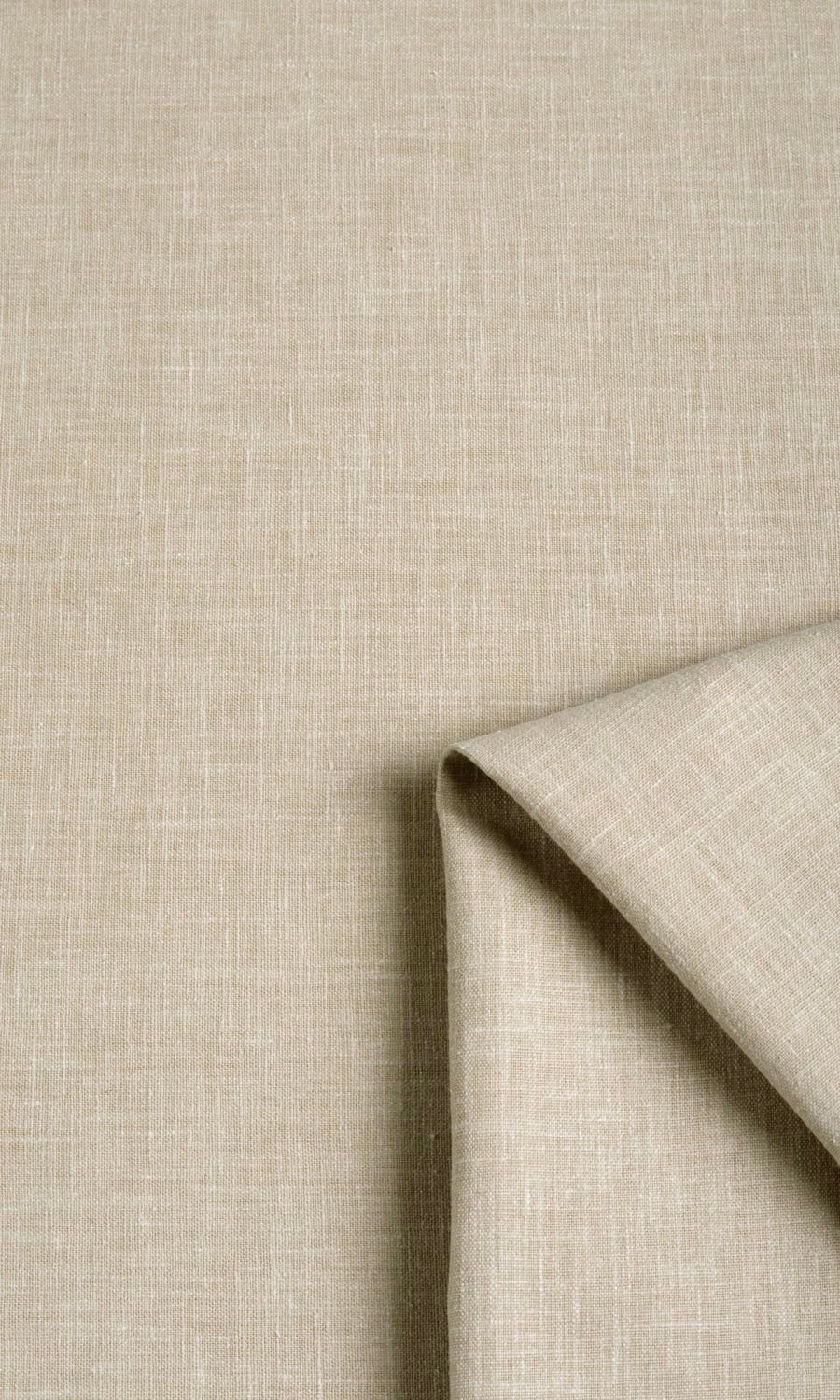 Linen Texture Free Fabric Material Sample (Oatmeal Beige)