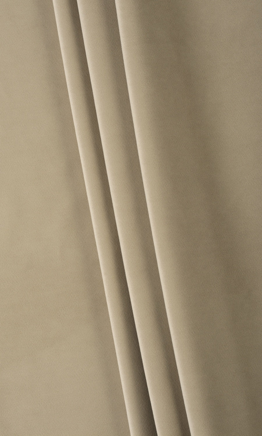 Velvet Fabric Material By the Yard (Beige)