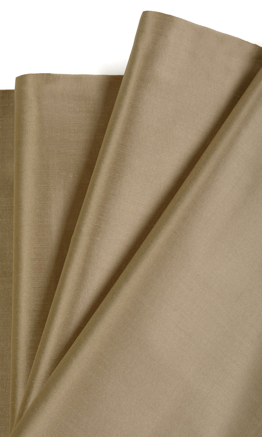 Shantung Silk Free Fabric Material Sample (Brown)