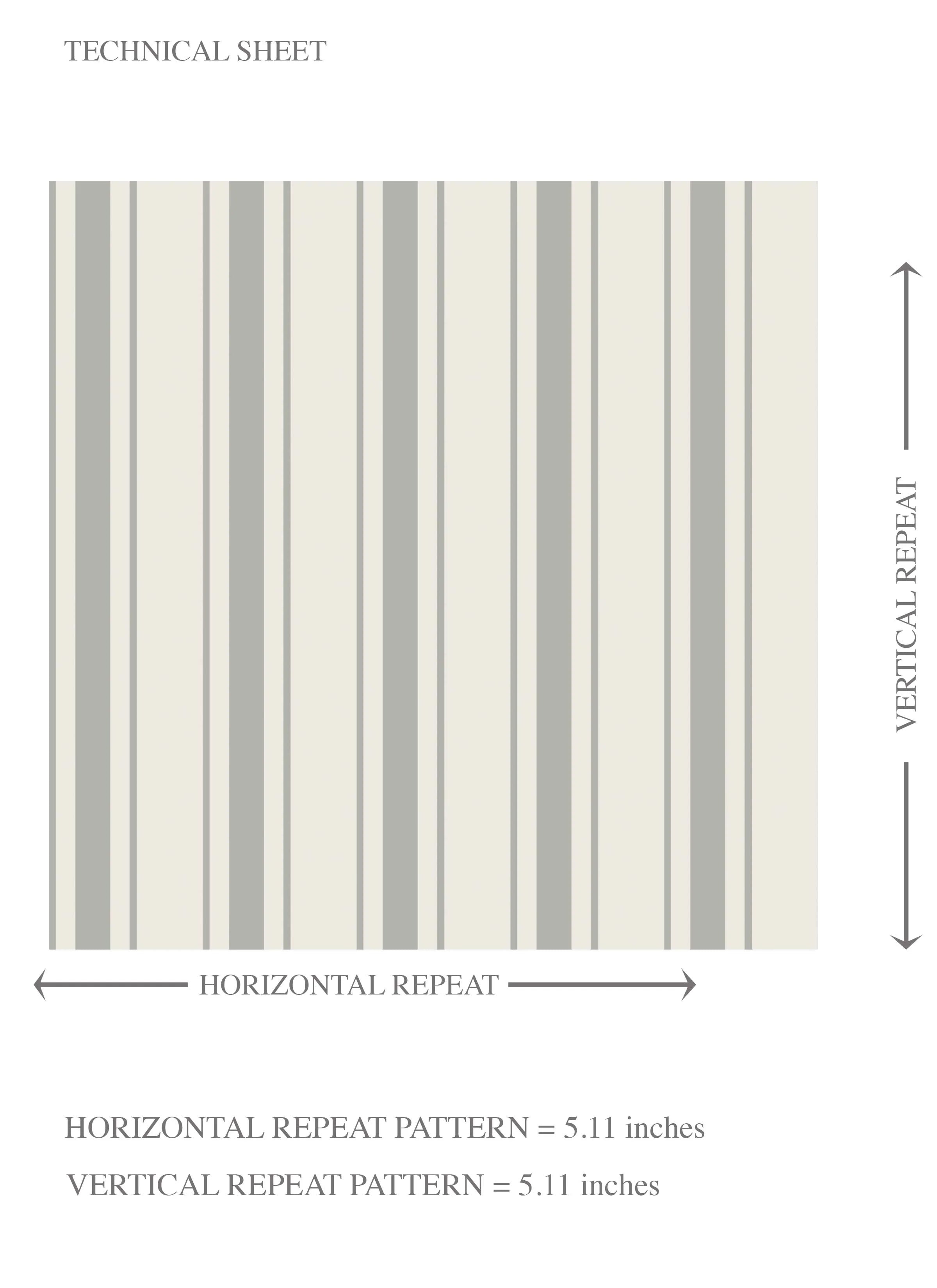 Neutral Geometric Striped Kids Room Wallpaper Sample (Sage Grey)