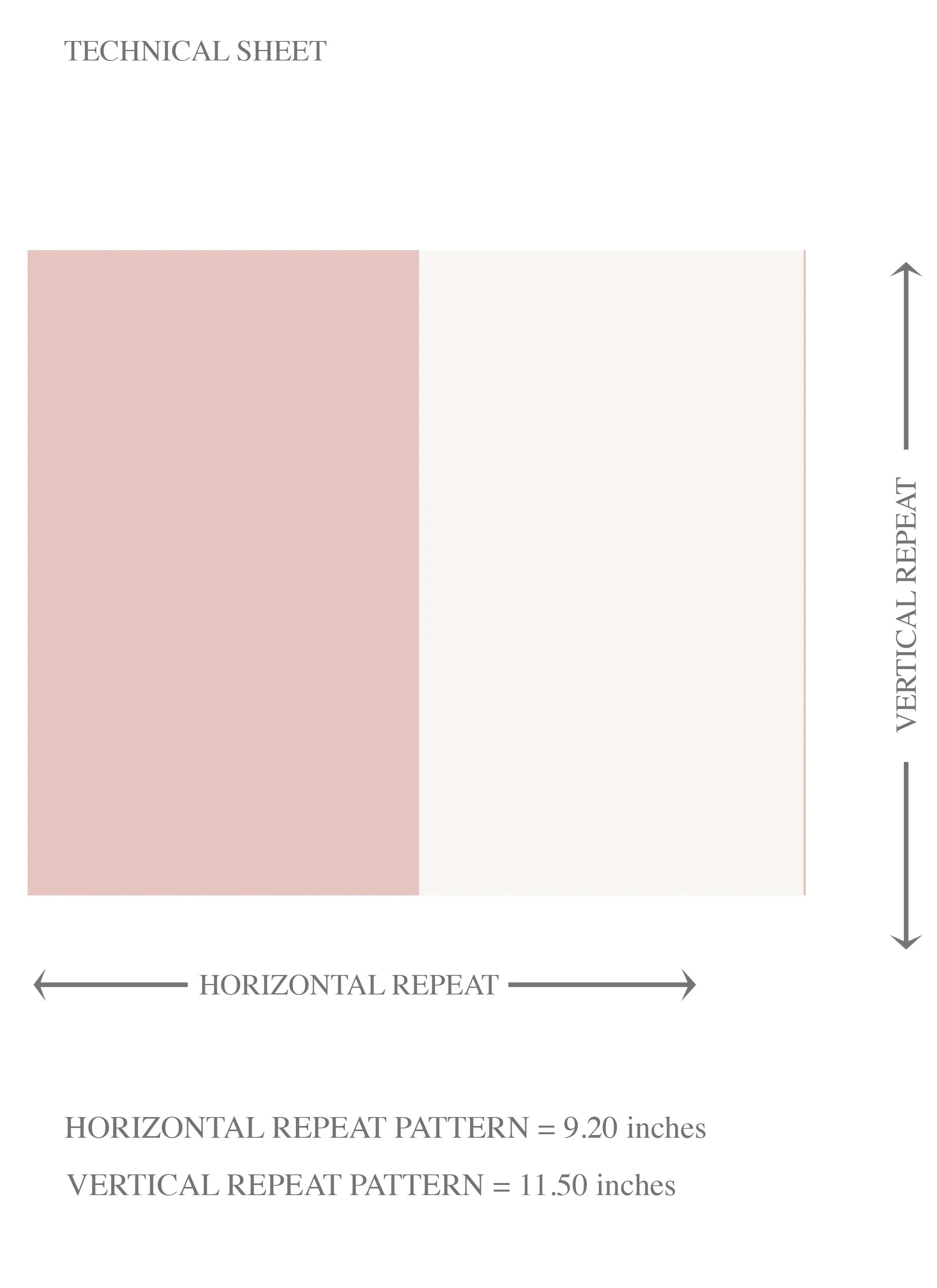 Geometric Striped Kids Room Wallpaper (Blush Pink/ White)
