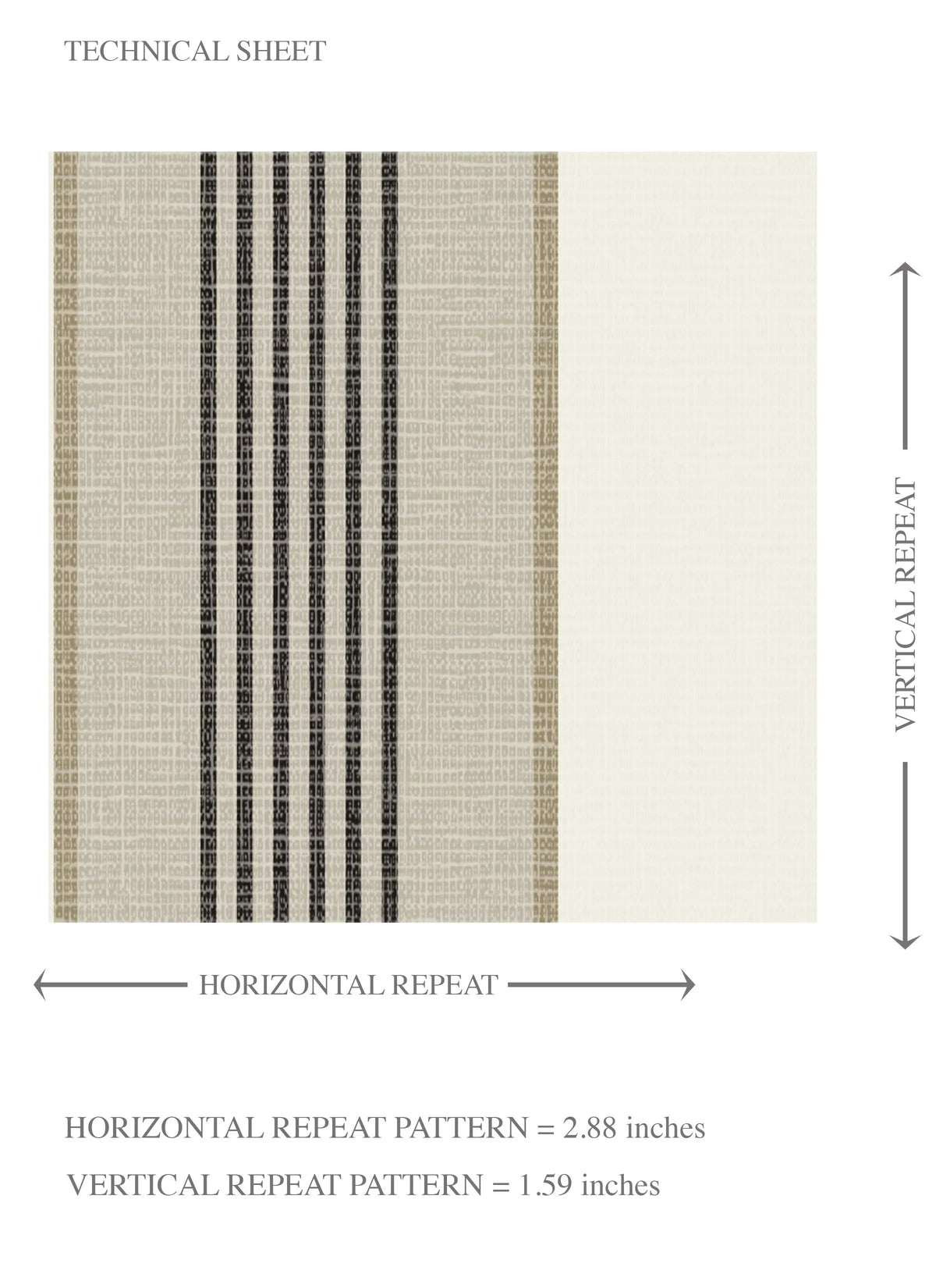 Neutral Geometric Striped Kids Room Wallpaper (Brown/ Beige/ Taupe Grey)